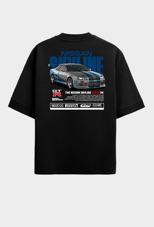 Oversized - SKYLINE GTR-R34