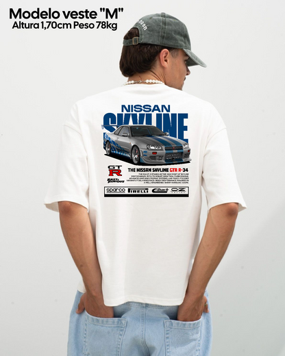 Oversized - SKYLINE GTR-R34